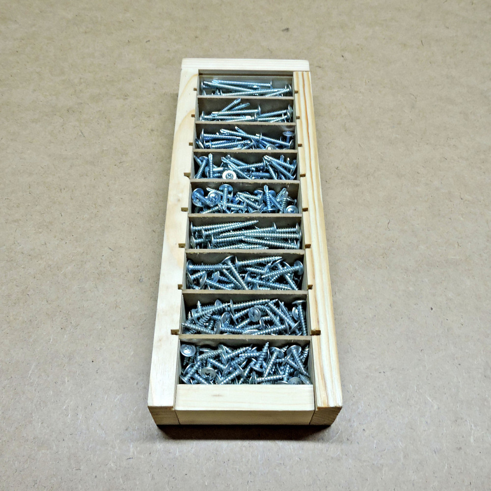 Набір 1х саморізів з прессшайбою 385шт Миколаїв - фото 1