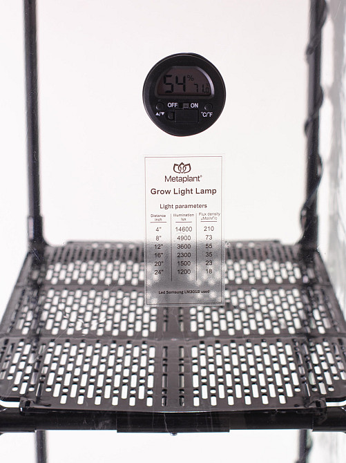 Міні-теплиця з фіто світла для дому, дачі, тераси чи патіо Sezam Manyloras Бориспіль - фото 7