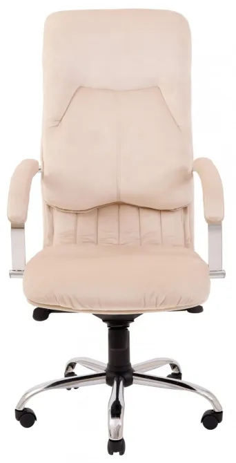 Офисное Кресло Руководителя Richman Nicosia Fankoni 02 Хром М1 Tilt Бежевый Киев - изображение 2