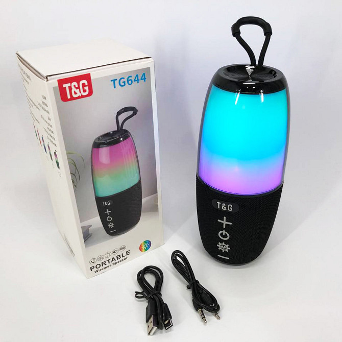 Портативная bluetooth колонка музыкальная, Bluetooth колонка с USB и AUX входом Блютуз с радио GW-87 Львов - изображение 1