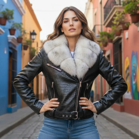 Воротник меховой съемный из песца на подкладке Элегантность Вуаль Харьков