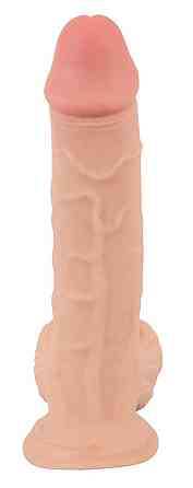 Фалоімітатор - Nature Skin Dildo With Movable Skin, 19 см Sex Aura Київ
