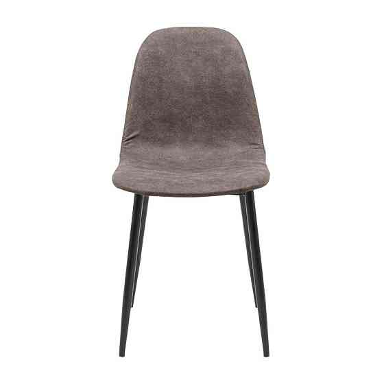 Стілець крісло м'який MacaoDesign U Jeep 90 чорні ніжки Сірий Київ