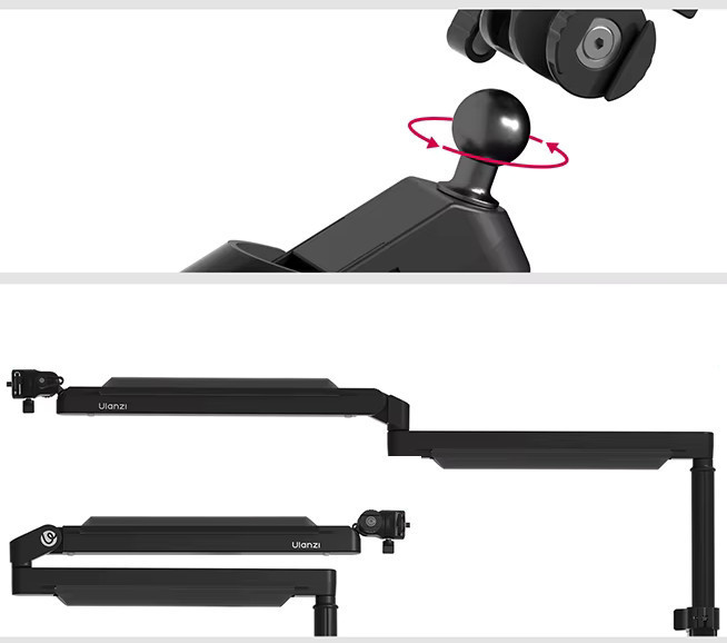 Держатель микрофона камеры над столом Boom Arm Ulanzi ZJ05 Киев - изображение 4
