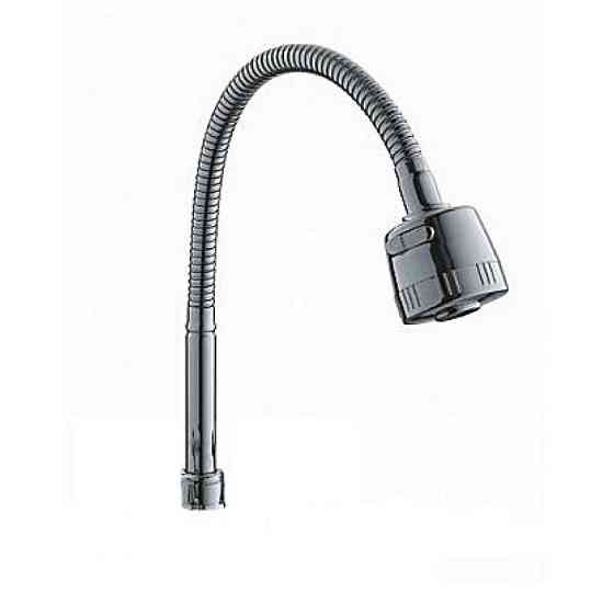 Вилив (гусак) для змішувача для кухні рефлекторний SPO-05.SUS 260мм з нерж. сталі Харків