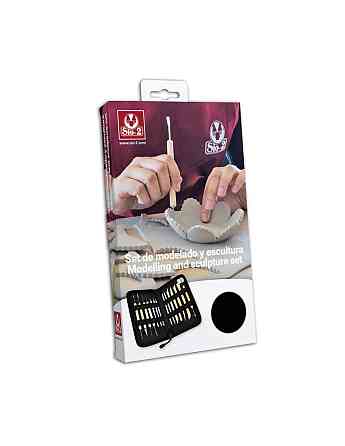 Набір інструментів для моделювання та ліплення Sio-2 14 предметів в пеналі (37000031) Іспанія Киев