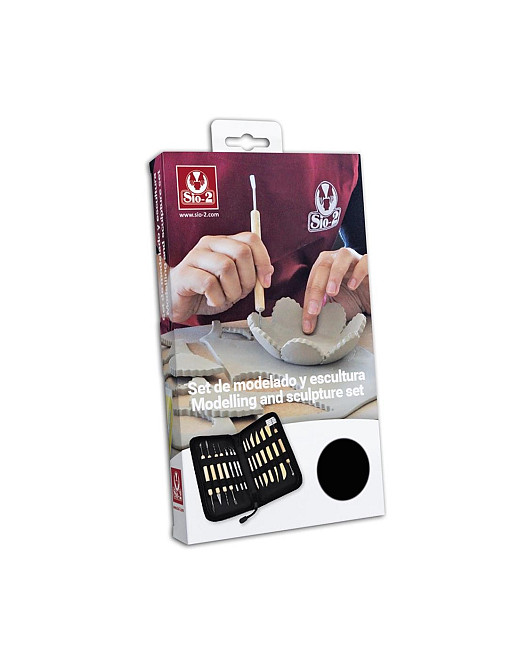 Набір інструментів для моделювання та ліплення Sio-2 14 предметів в пеналі (37000031) Іспанія Киев - изображение 1