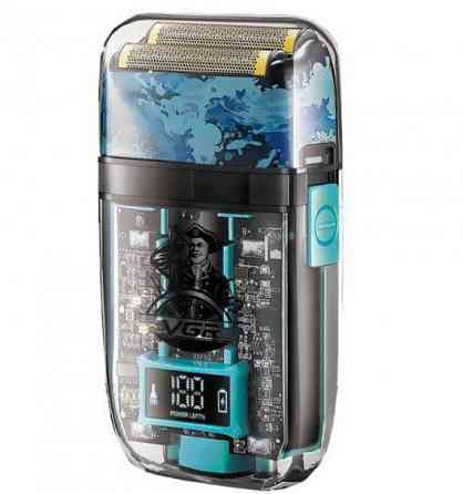 Електробритва акумуляторна VRG V-352, чорна Винница