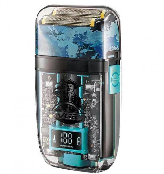 Електробритва акумуляторна VRG V-352, чорна Винница - изображение 2