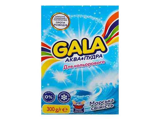 Пральний пор. Колор ручн Аква-Пудра Морська свіжість 300г ТМ GALA Київ