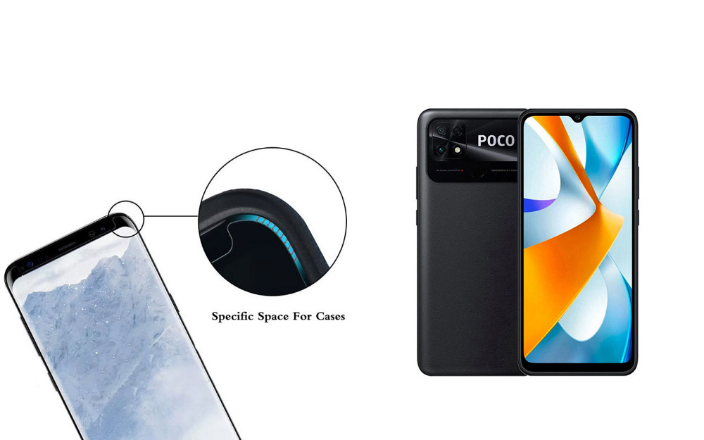 Захисне скло HyperGlass Pro для Poco C40 – максимальна чутливість та захист Київ - фото 3
