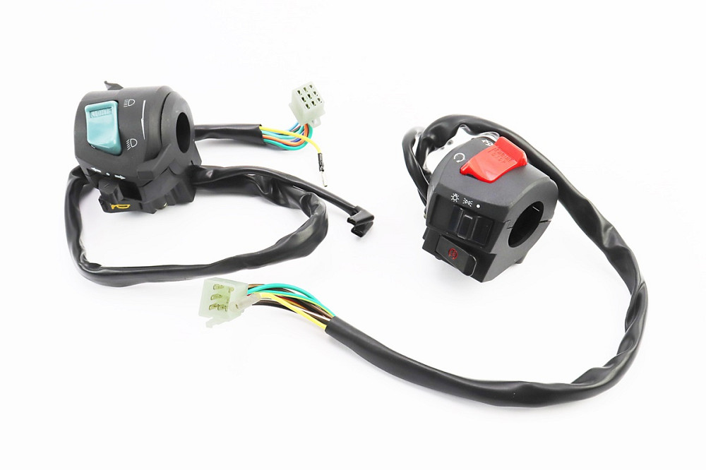 Блок кнопок на кермі лівий + правий (під трос дроселя), пара, тип 2 Киев - изображение 1