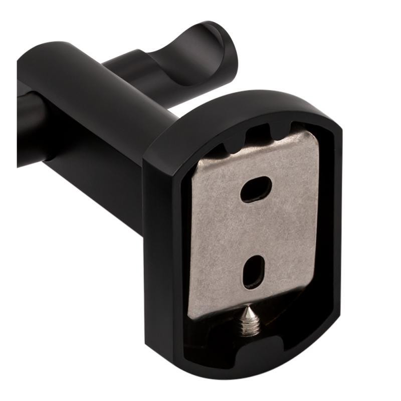 Крючок для полотенец двойной настенный Qtap Liberty BLM 1154 черный Киев - изображение 4