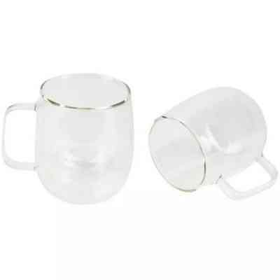 Набор чашек Bergner Coffee & Tea lovers 400 мл 2 шт (BG-20116-MM) Винница