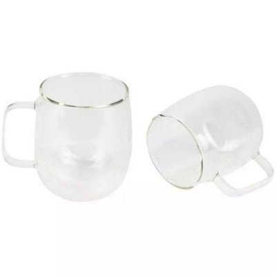 Набор чашек Bergner Coffee & Tea lovers 400 мл 2 шт (BG-20116-MM) Винница - изображение 1