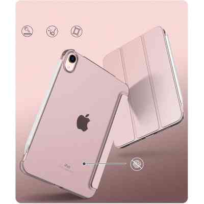 Чехол для планшета BeCover Tri Fold Hard Apple iPad Mini 7 2024 Pink (712454) Винница