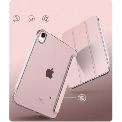 Чехол для планшета BeCover Tri Fold Hard Apple iPad Mini 7 2024 Pink (712454) Винница - изображение 3