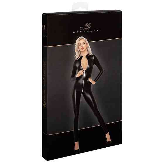 Комбинезон виниловый со змейкой Noir Handmade Powerwetlook Overall F293 рахзмер L Sex Aura Киев