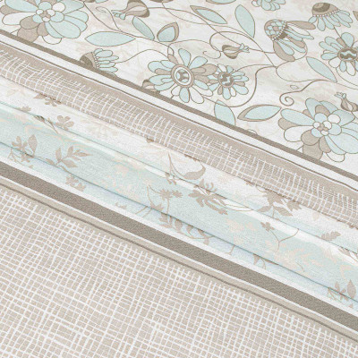 Постільна білизна Home Line Затишок капучино-ментоловий бязь полуторний (173537) Вінниця - фото 2