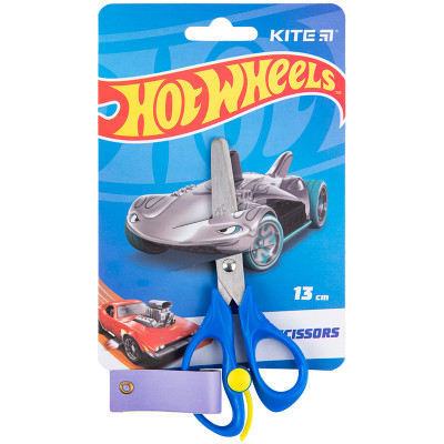 Ножиці Kite дитячі з пружиною Hot Wheels 13 см (HW23-129) Вінниця - фото 1