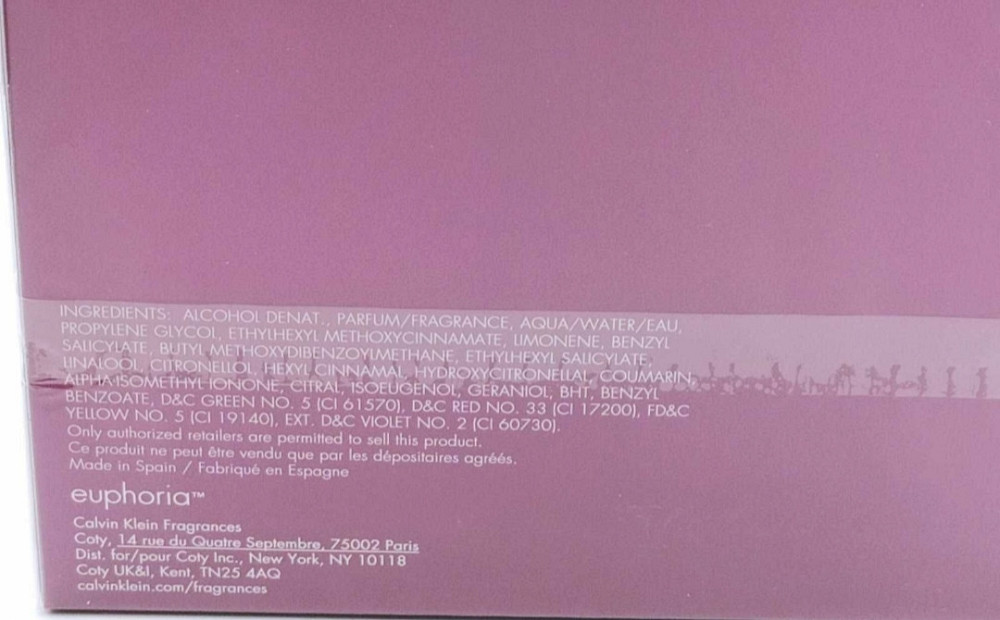 Парфумерія: Calvin Klein Euphoria edp 100ml.Оригінал! Київ - фото 3
