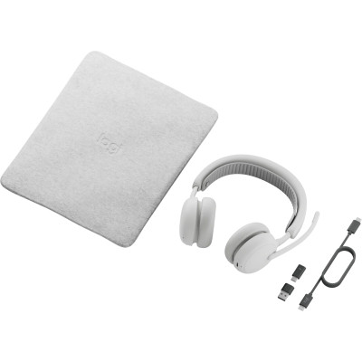 Наушники Logitech Zone Wireless 2 ES for Business Off-White (981-001520) Вінниця - фото 11