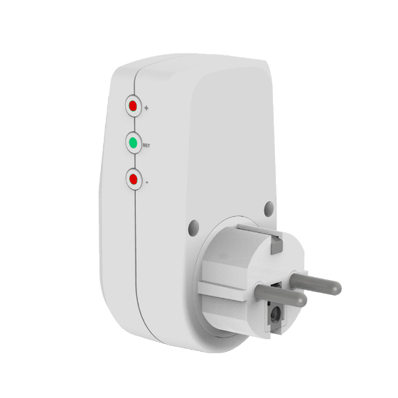 Реле напруги 16А 3680W 150V-210V/230V-280V білий DS2 ColorWay Житомир - изображение 6