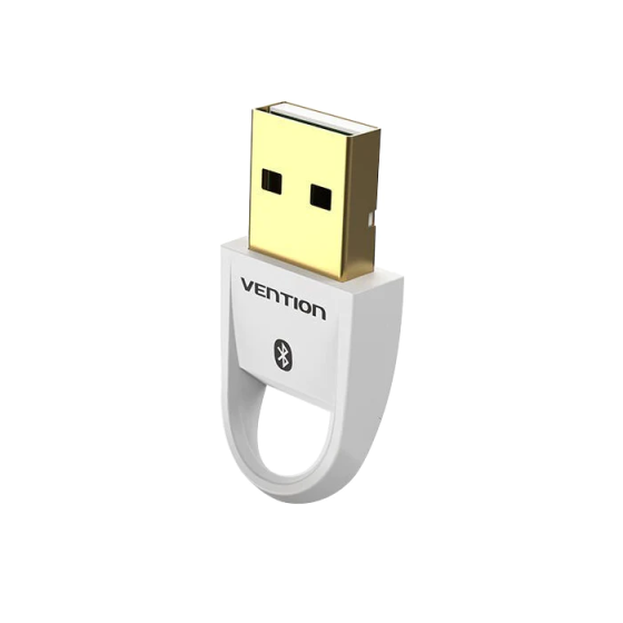 Адаптер Bluetooth Vention USB білий Київ