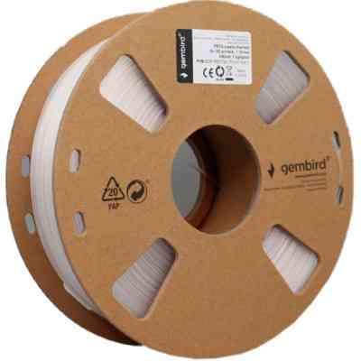 Пластик для 3D-принтера Gembird PETG, 1.75 мм, natural, 1 кг (3DP-PETG1.75-01-NAT) Винница