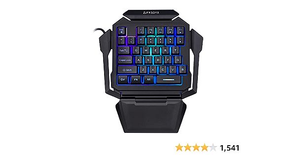 Провідна ігрова клавіатура для одніє руки ZJFKSDYX K50L Луцьк - фото 1