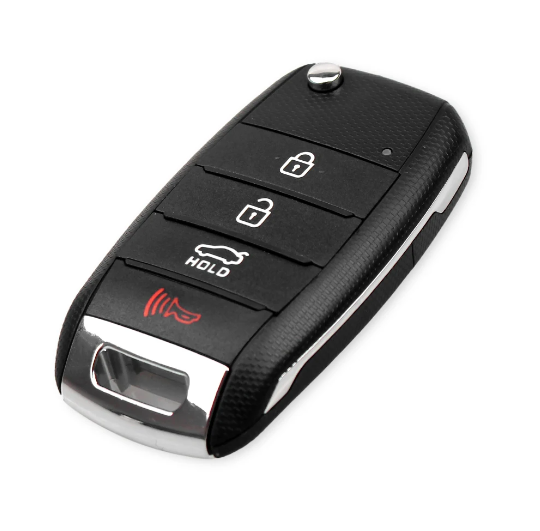 Ключ-брелок KIA з чотирма кнопками та лезвием TOY40 Київ