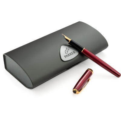 Ручка перьевая Parker P РП Sonnet F31R GT красный лак (F31R GT) Винница - изображение 4