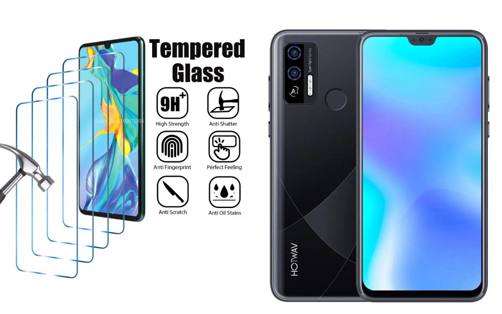 Захисне скло ArmorGlass для Hotwav H1 – стійке до подряпин та ударів Київ - фото 1