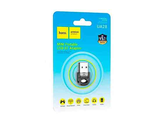 Адаптер bluetooth UA28 5.1 10 m ТМ Hoco Київ