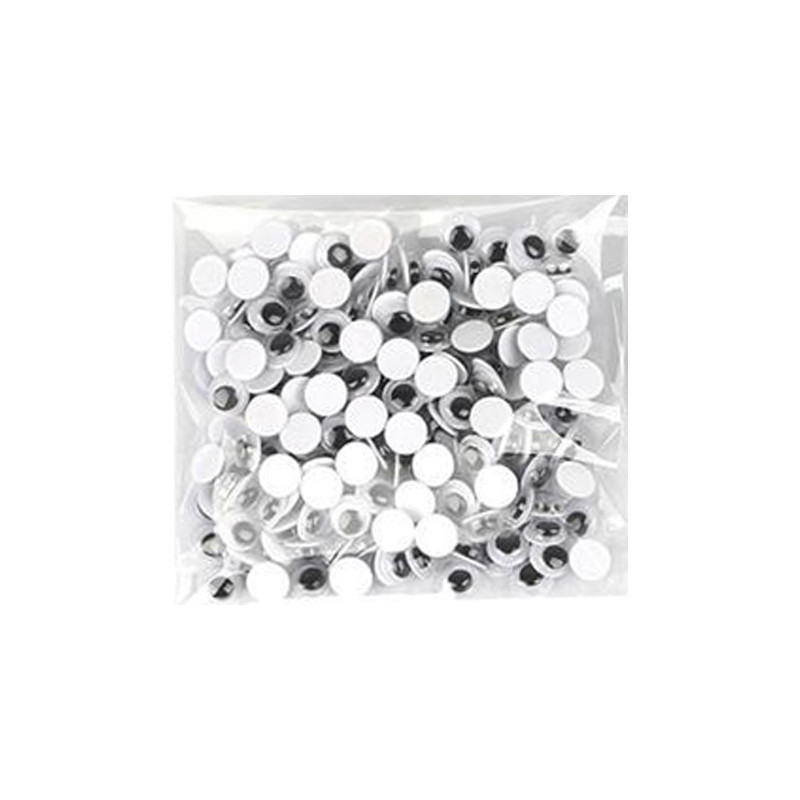 Творчий набір для аплікацій "Очі" ЕД-519, 6 мм, 10 грам, 420 штук Вінниця - фото 1