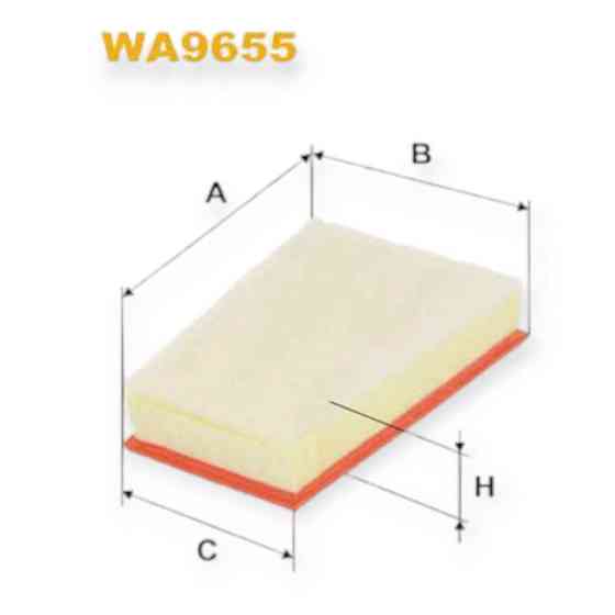 Фильтр Рено Меган III, Сценик 09->, Fluence 10-> воздушный Мукачево