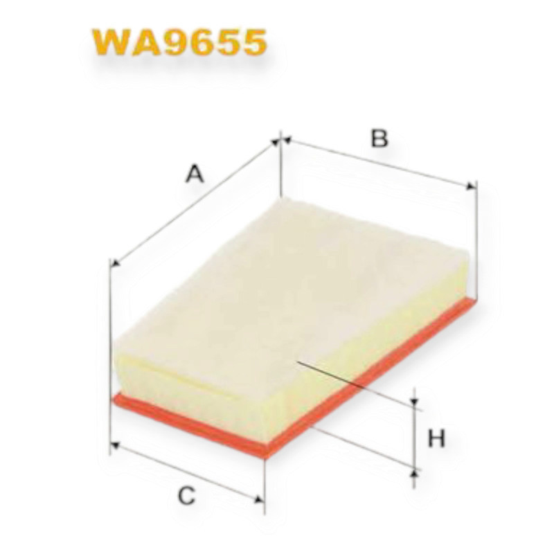 Фільтр Рено Меган III, Сценік 09->, Fluence 10-> повітряний Мукачево - фото 1