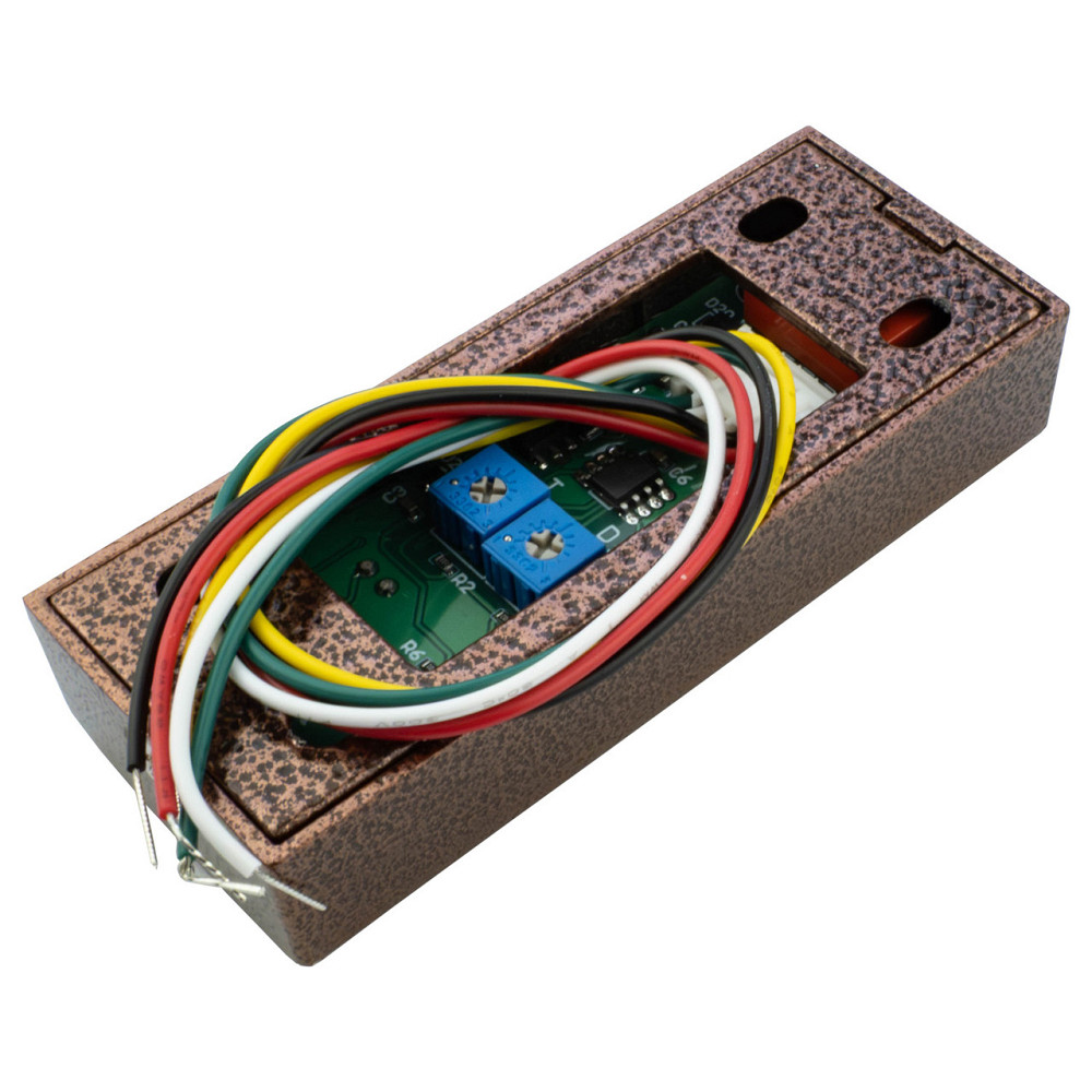 Кнопка выхода бесконтактная металлическая накладная SEVEN K-7496ND bronze Киев - изображение 7