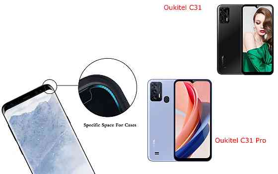 Захисне скло HyperGlass Pro для Oukitel C31, Oukitel C31 Pro – максимальна чутливість та захист Київ