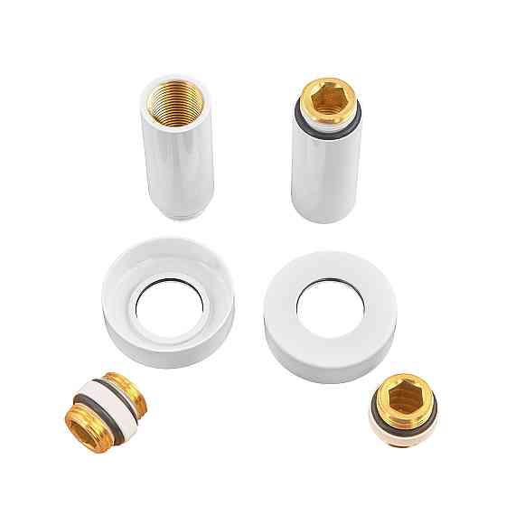 Комплект подовжувачів Koer KF.SET.06MF WHITE 1/2Fx1/2M білий (KR5850) ( 20663 ) Харьков
