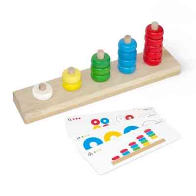 Развивающая игрушка Ігротеко Счеты-пирамидка (900439) Винница