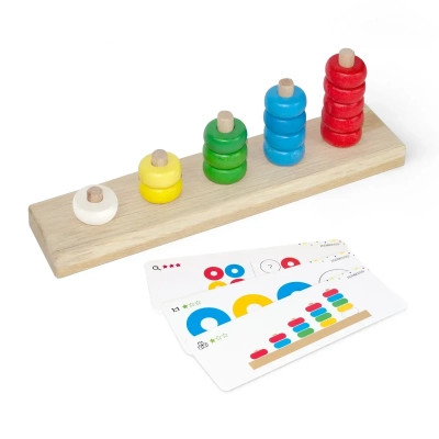 Развивающая игрушка Ігротеко Счеты-пирамидка (900439) Винница - изображение 2