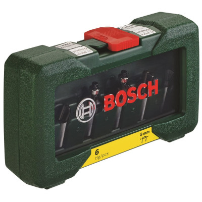 Набір фрез Bosch Expert for Wood 8мм, 6шт (2.607.019.463) Вінниця - фото 2