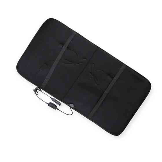 Накидка подогревом сиденья+спинка низкая черная 12в, 35вт 84x45см с Мукачево