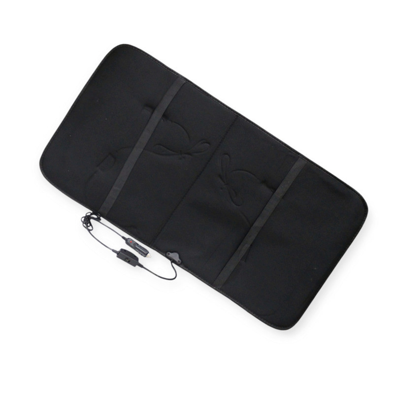 Накидка подогревом сиденья+спинка низкая черная 12в, 35вт 84x45см с Мукачево - изображение 1