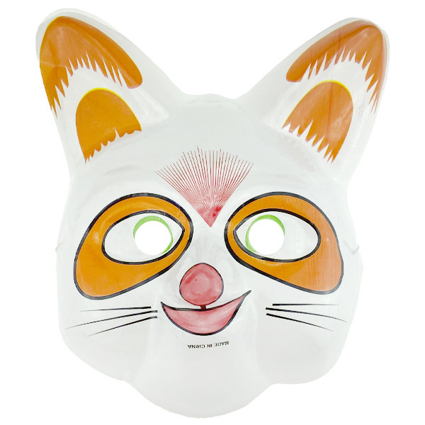 Маска детская Лиса белая 12 шт Киев - изображение 1