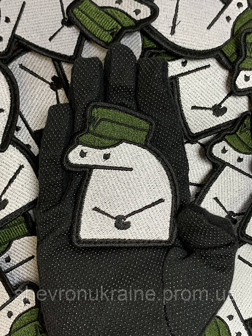 Шеврон Флорк солдат ЗСУ (Форма контурна. На липучці) Розмір 8x6.5см Київ - фото 6