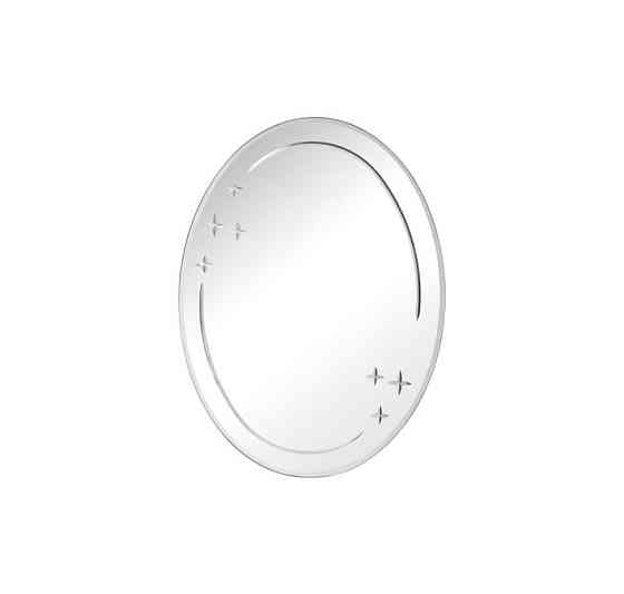 Дзеркало овальне з декором 450x600см  Zerix FUSION MOZ02 Харків