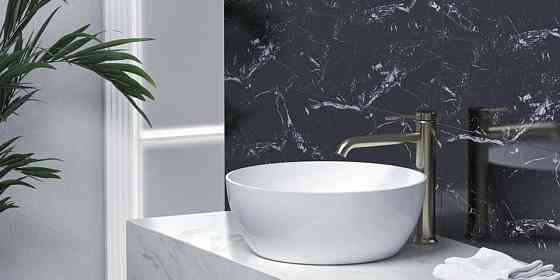 Змішувач для умивальника високий Imprese BRENTA графіт глянцевий ZMK091908011 Київ