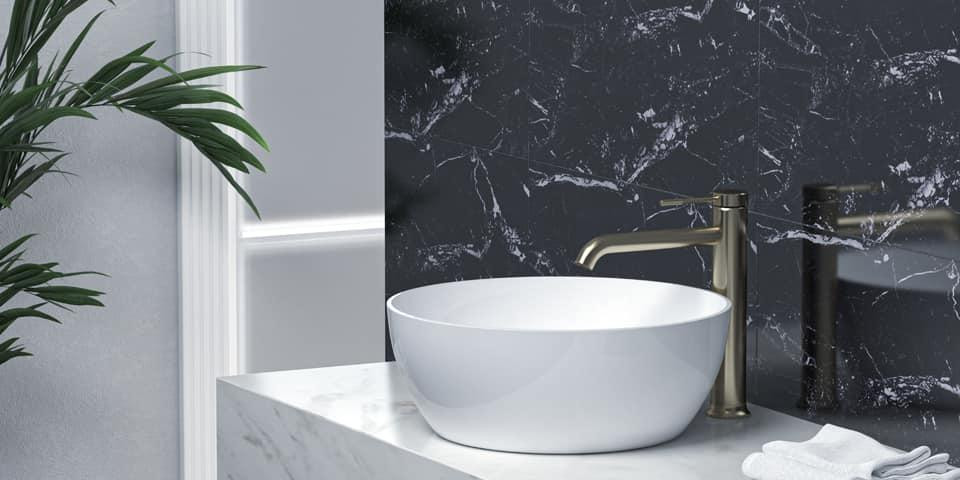 Змішувач для умивальника високий Imprese BRENTA графіт глянцевий ZMK091908011 Київ - фото 5